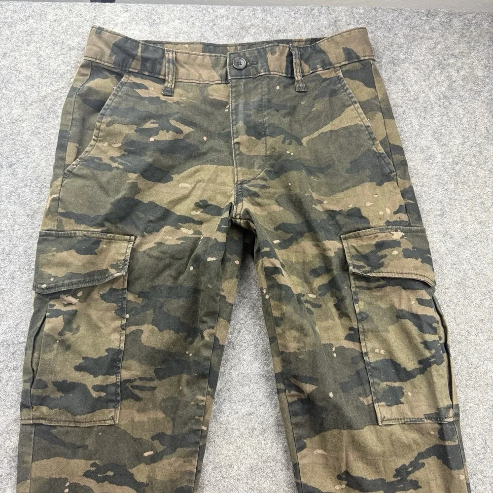 Old Navy Pants Mens 30x32 Brown Camo Cargo Refined Hunting Tactical Outdoors